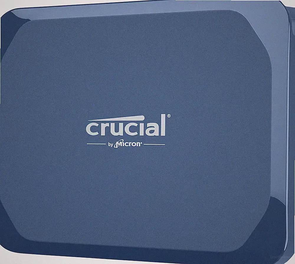 Crucial - X10 4TB External USB-C SSD - Blue
