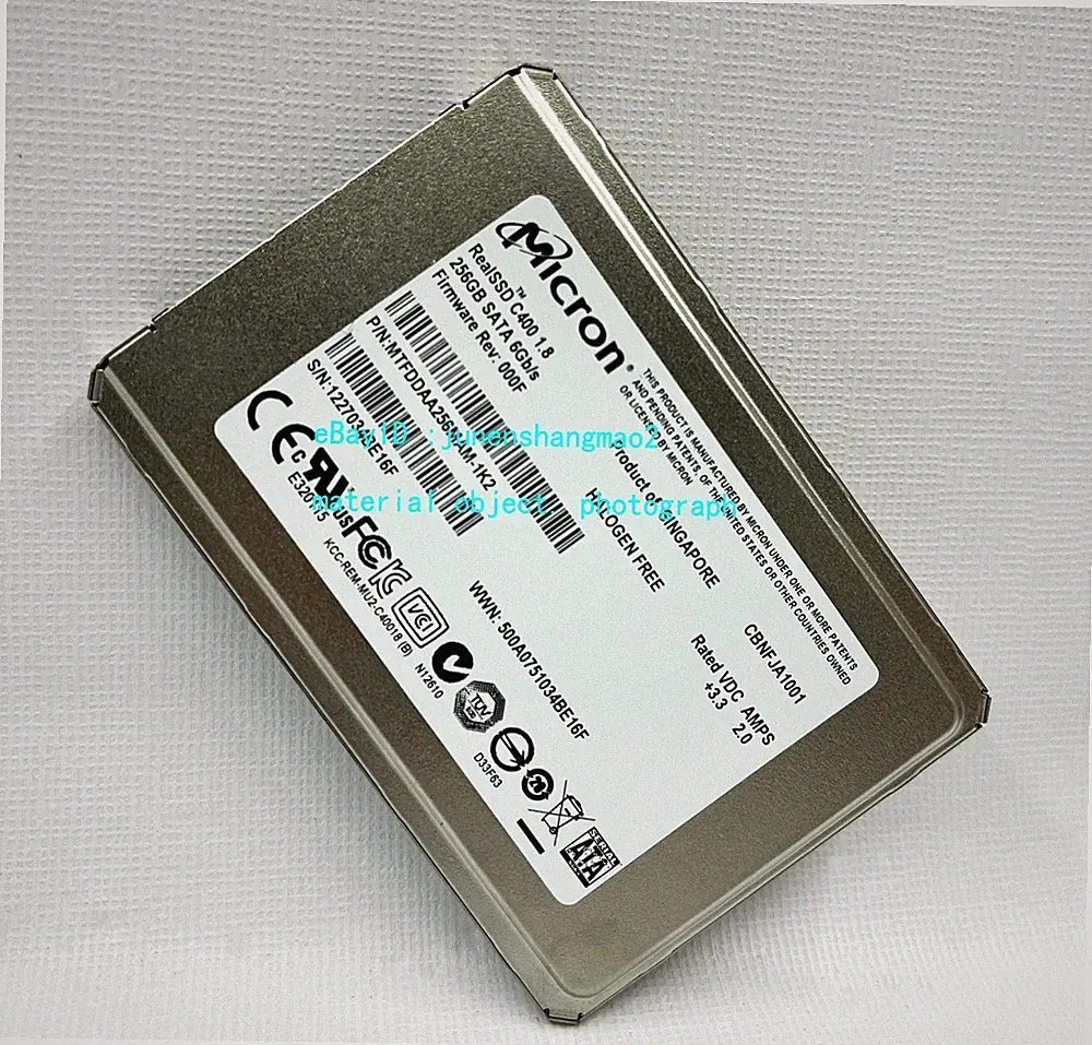 MICRON RealSSD C400 1.8" 256GB SATA 6.0Gbp/s SSD